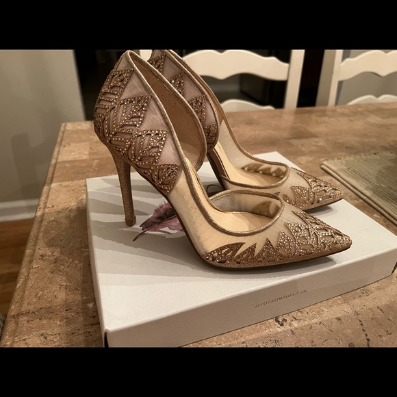 Jessica Simpson Shoes - Jessica Simpson Heels never worn